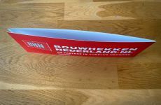 Logo Bordje | 297 x 100 mm | Evacast