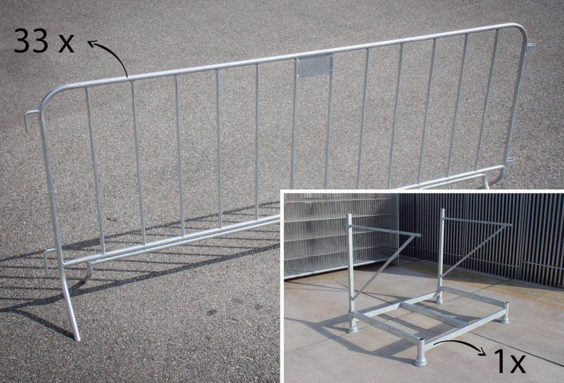 Laadplatform Dranghekken | Set | 12 Spijlen