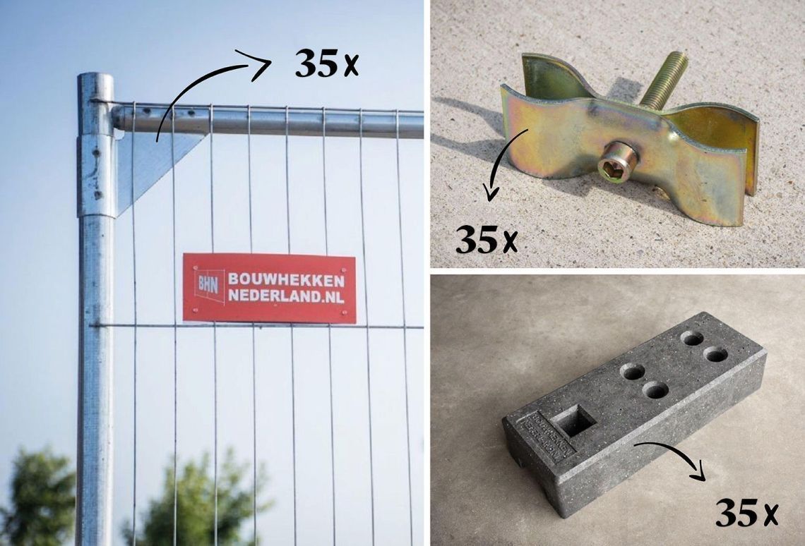 35 Anti-Climb MB MH Bouwhekken | Set