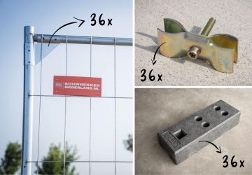 Aanbieding | 36 Professionele Bouwhekken