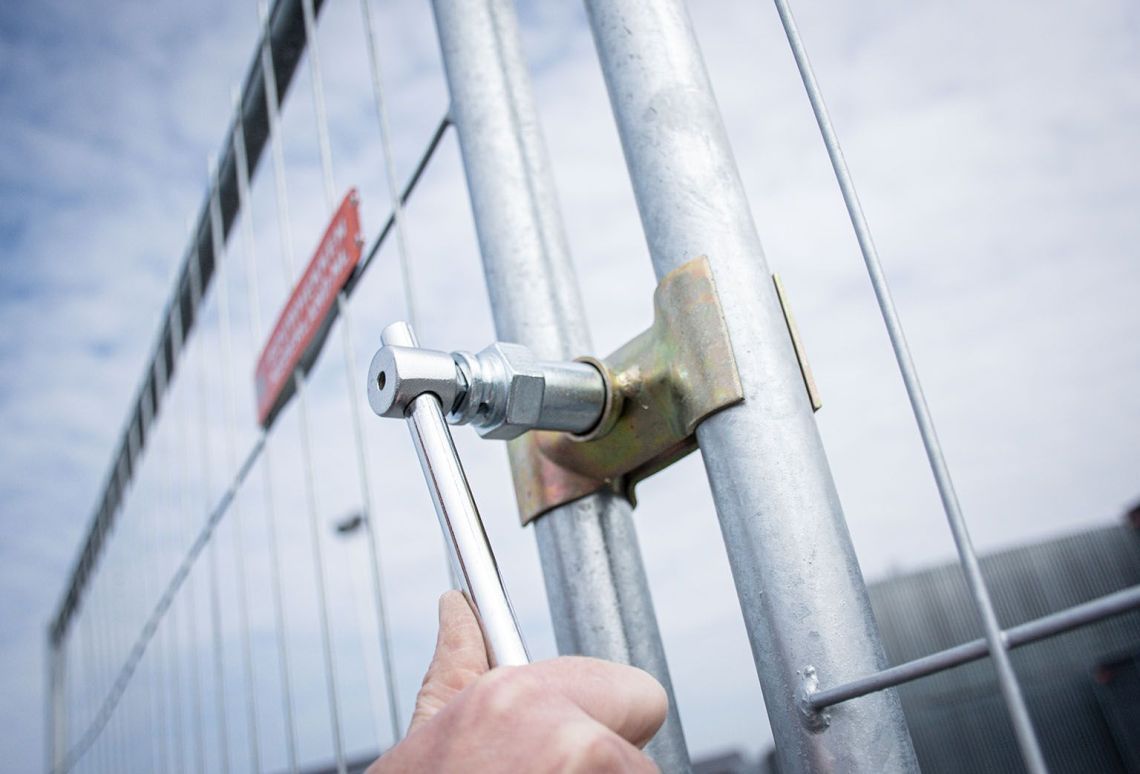 Bouwhekklem Beveiligd