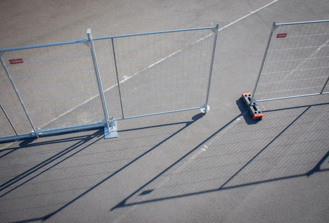 Bouwhek schuifpoort set