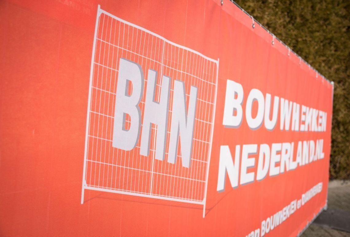 Bouwhekbanner - Materiaal: Mesh 