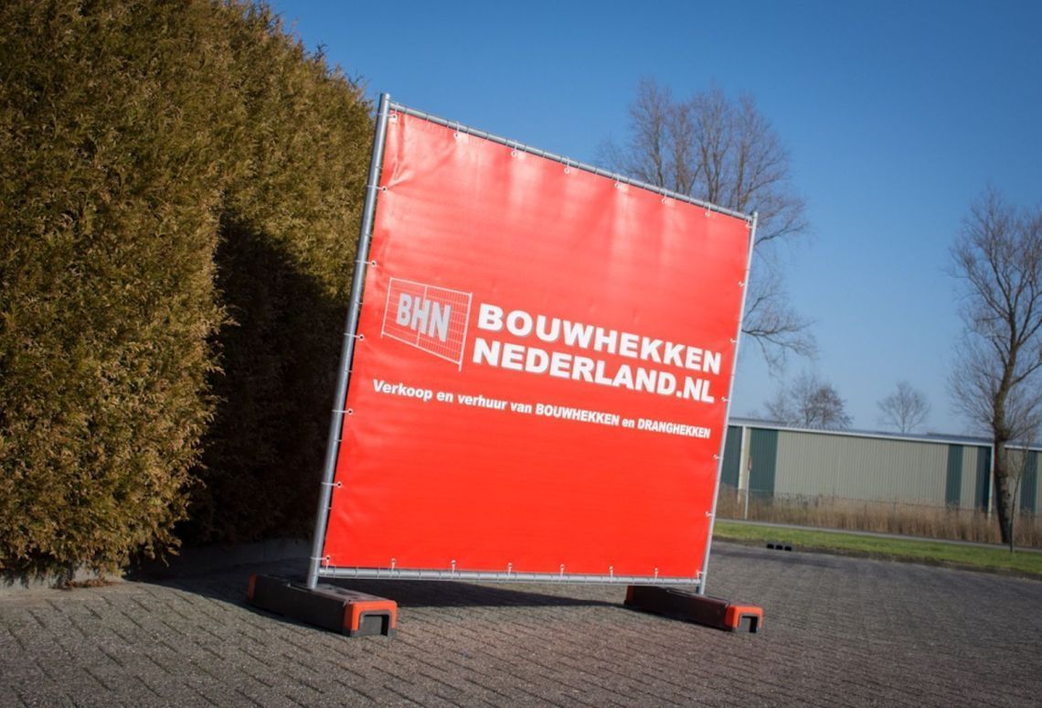 Bouwhekbanner 220 | Materiaal: PVC