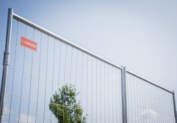 Bouwhek dubbele deur 