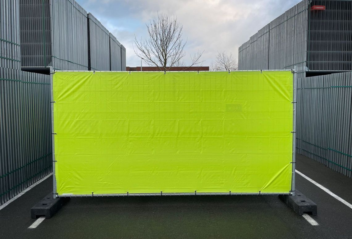 Bouwhekdoek exclusief - brandvertragend NVO norm