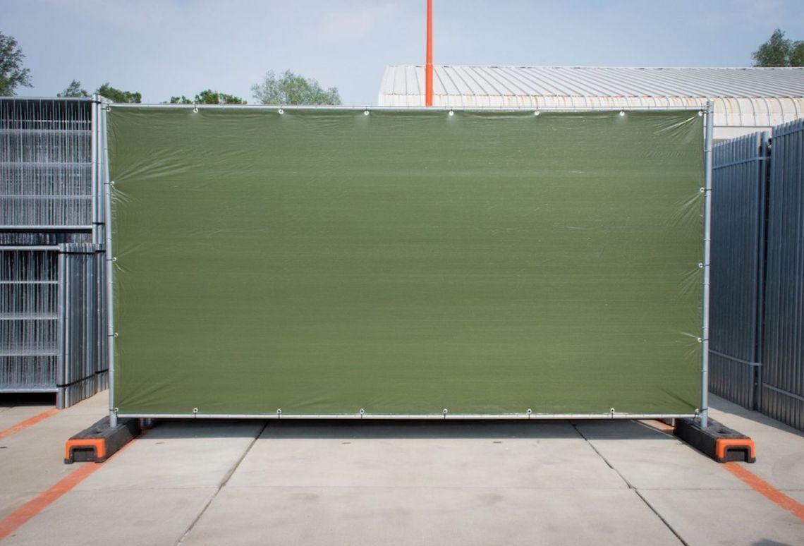 Bouwhekdoek | Kleur: Groen