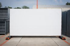 Bouwhekdoek | Kleur: Wit