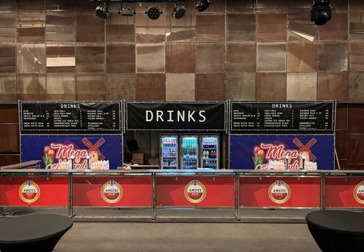 Bouwhekbanner | 100 |  als opzethek in combinatie met Bouwhek | 100 HH