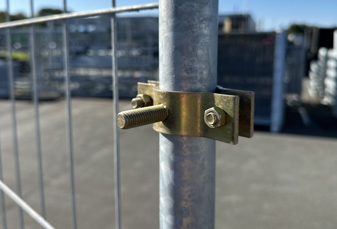 Bouwhekklem schoor | zonder schoor