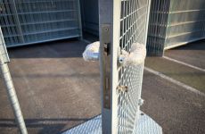 Bouwhek Poort zijkant inzicht slot