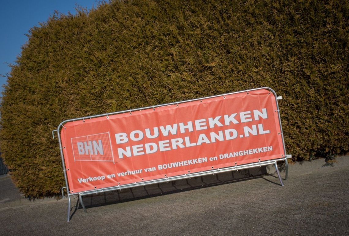 Dranghekbanner 12 | Materiaal: Meshdoek 