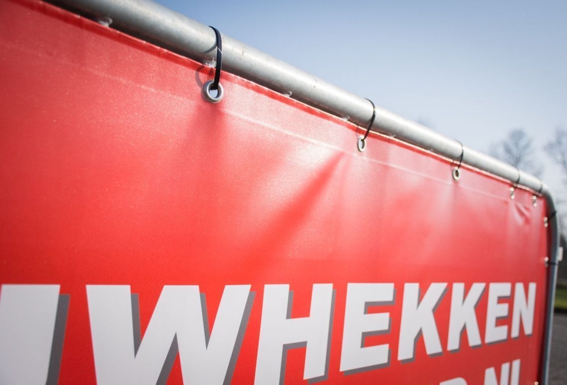 Dranghekbanner 19 | Materiaal: PVC