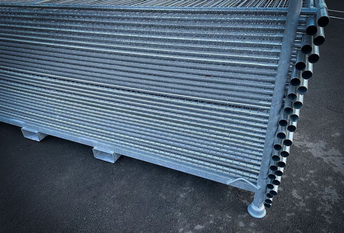 laadplatform bouwhekken | horizontaal | versterkt | lepels en hijsogen