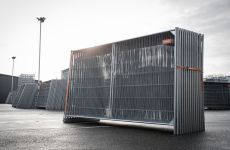 Bunkerset - Opbergsysteem met bouwhekken erin