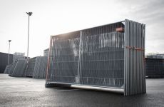 Bunkerset - Opbergsysteem met bouwhekken erin