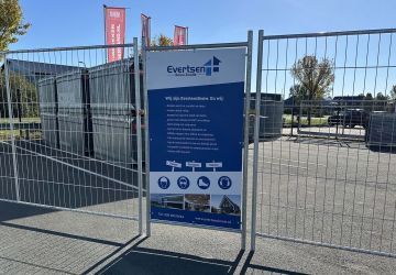 Stalen frame voor reclamepaneel