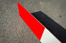 Schrikhekplaat | Blokmotief | Lengte: 211 cm | Klasse III (7904)