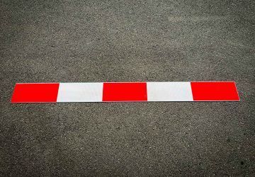 Schrikhekplaat | Blokmotief | Lengte: 211 cm | Klasse 3
