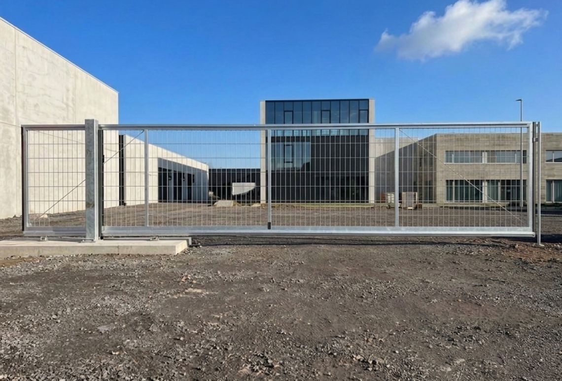 Elektrische Schuifpoort - Gemonteerd