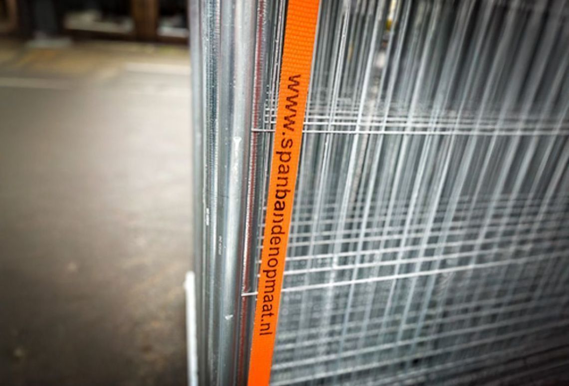 Spanband Orangje | 2delig | Logo