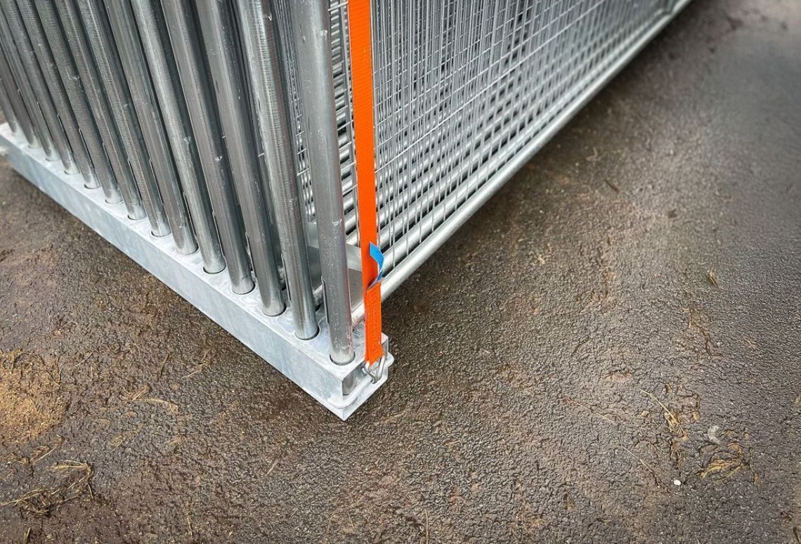 Spanband Orangje | 2delig | Close up