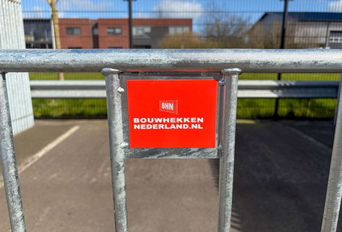 Sticker | Dranghek | 18 Spijlen | event | Slagvaste sticker