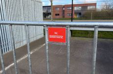 Sticker | Dranghek | 18 Spijlen | event | Reclame slagvaste sticker