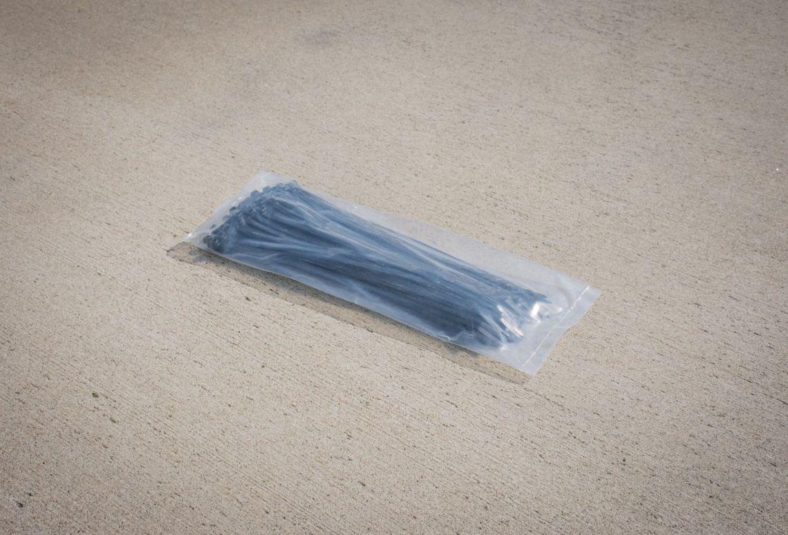 Tie wraps - Zwart | Bevestig eenvoudig uw bouwhekdoek
