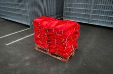 Zandzak PVC Rood - 15kg
