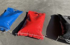 Zandzak PVC rood