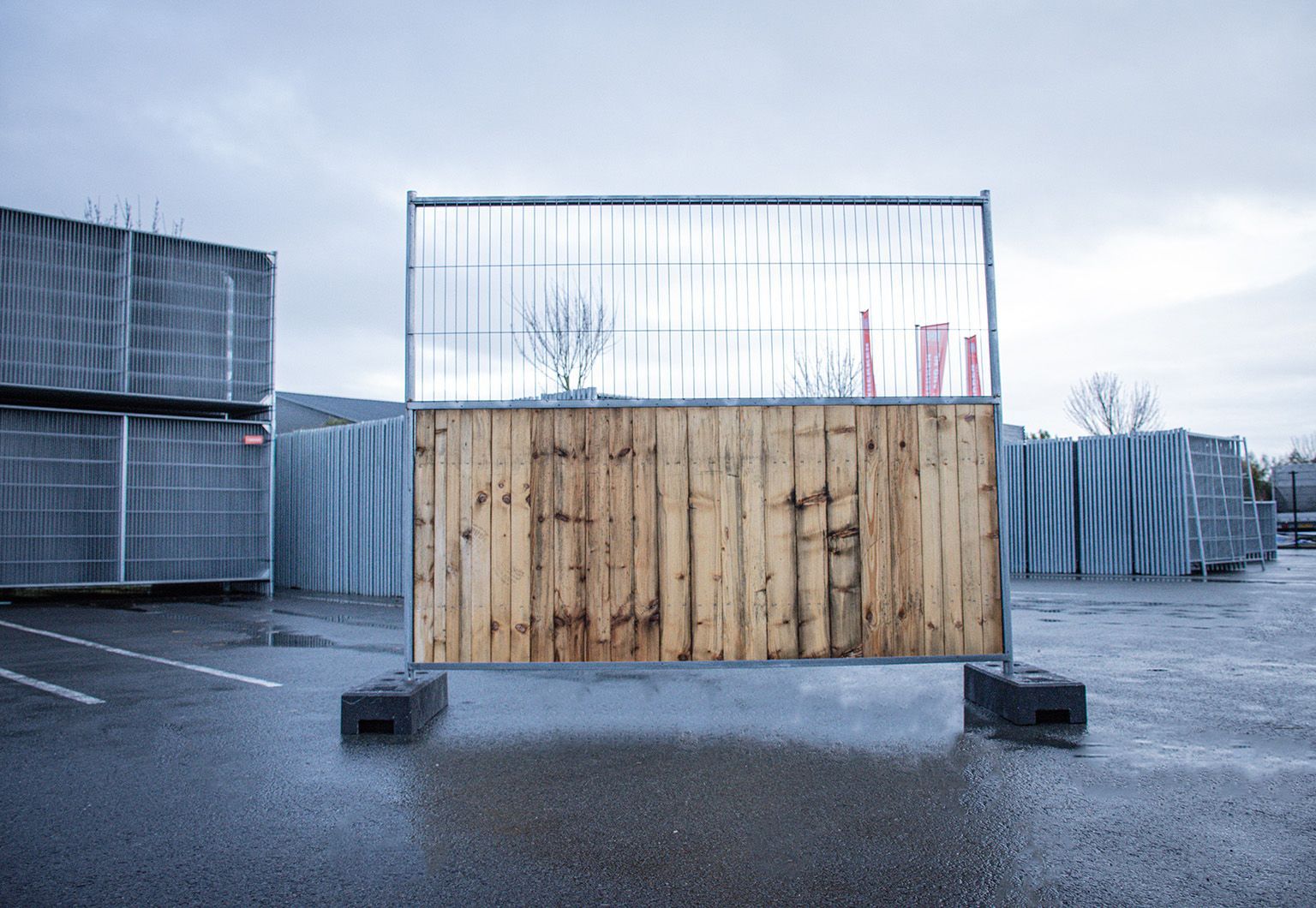 City Fence Combi | Wood